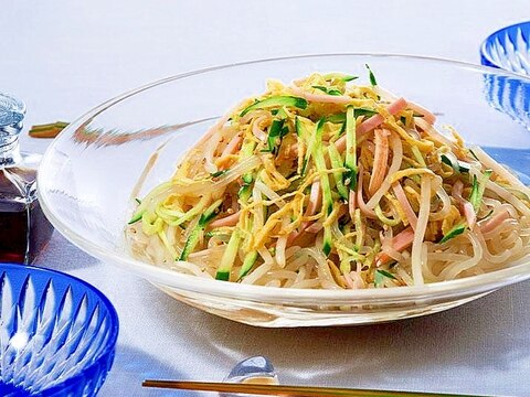 減塩かき醤油で簡単！しらたきの中華風サラダ